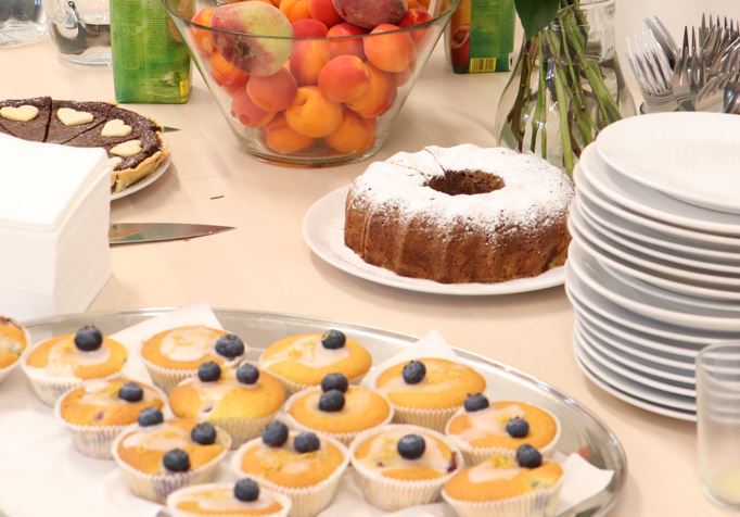 Kuchen fördert Niederschwelligkeit!